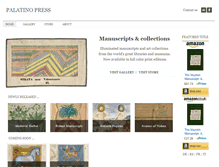 Tablet Screenshot of palatinopress.com